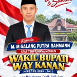 WartaHukum.id Ucapkan Selamat & Sukses Atas Terpilihnya M. Galang Putra Rahman Sebagai Wakil Bupati Way Kanan Periode 2026-2030