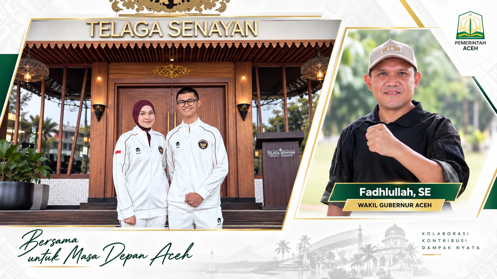 Wagub Aceh Dukung Dua Atlet Menembak Berlaga di Asian Games 2026