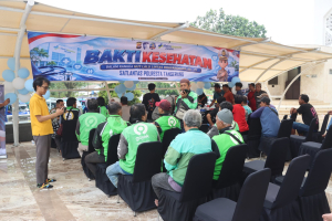 HUT Lalu Lintas, Satlantas Polresta Tangerang Gelar Cek Kesehatan Gratis