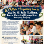 100 Hari Mengenang Ibunda, Keluarga Besar Kampung Tanjung Pererat Silaturahmi
