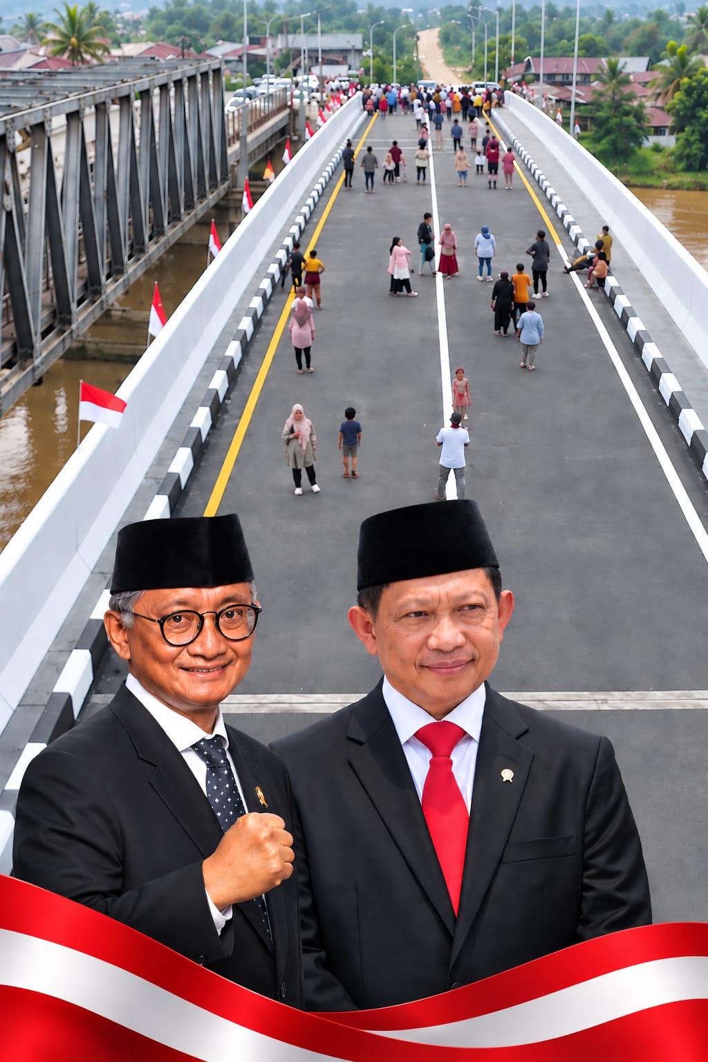 Jembatan Krueng Tingkeum Beroperasi, Pemprov Aceh Apresiasi