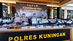 Kurun Waktu 2 Bulan, Polres Kuningan Ungkap Belasan Kasus Narkoba hingga Balap Liar