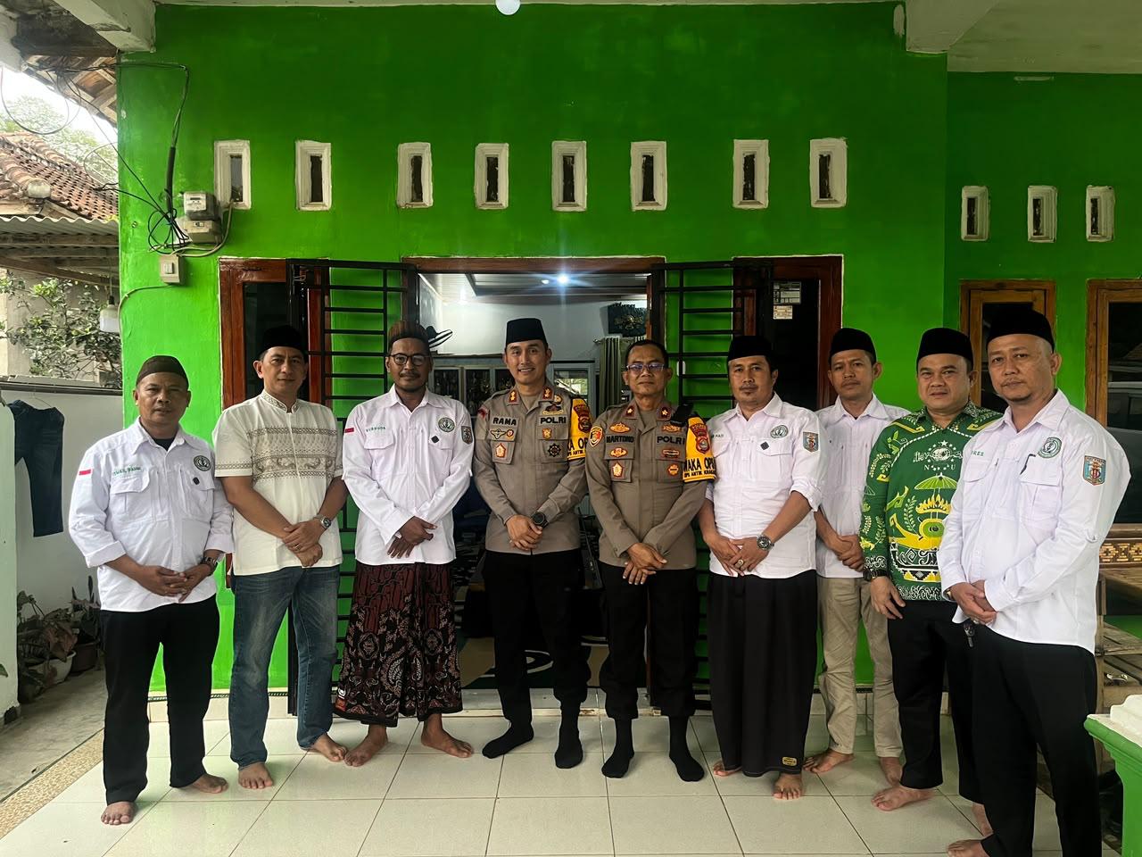 Perkuat Sinergi dengan Ulama, Kapolres Way Kanan Bangun Cooling System Bersama PCNU
