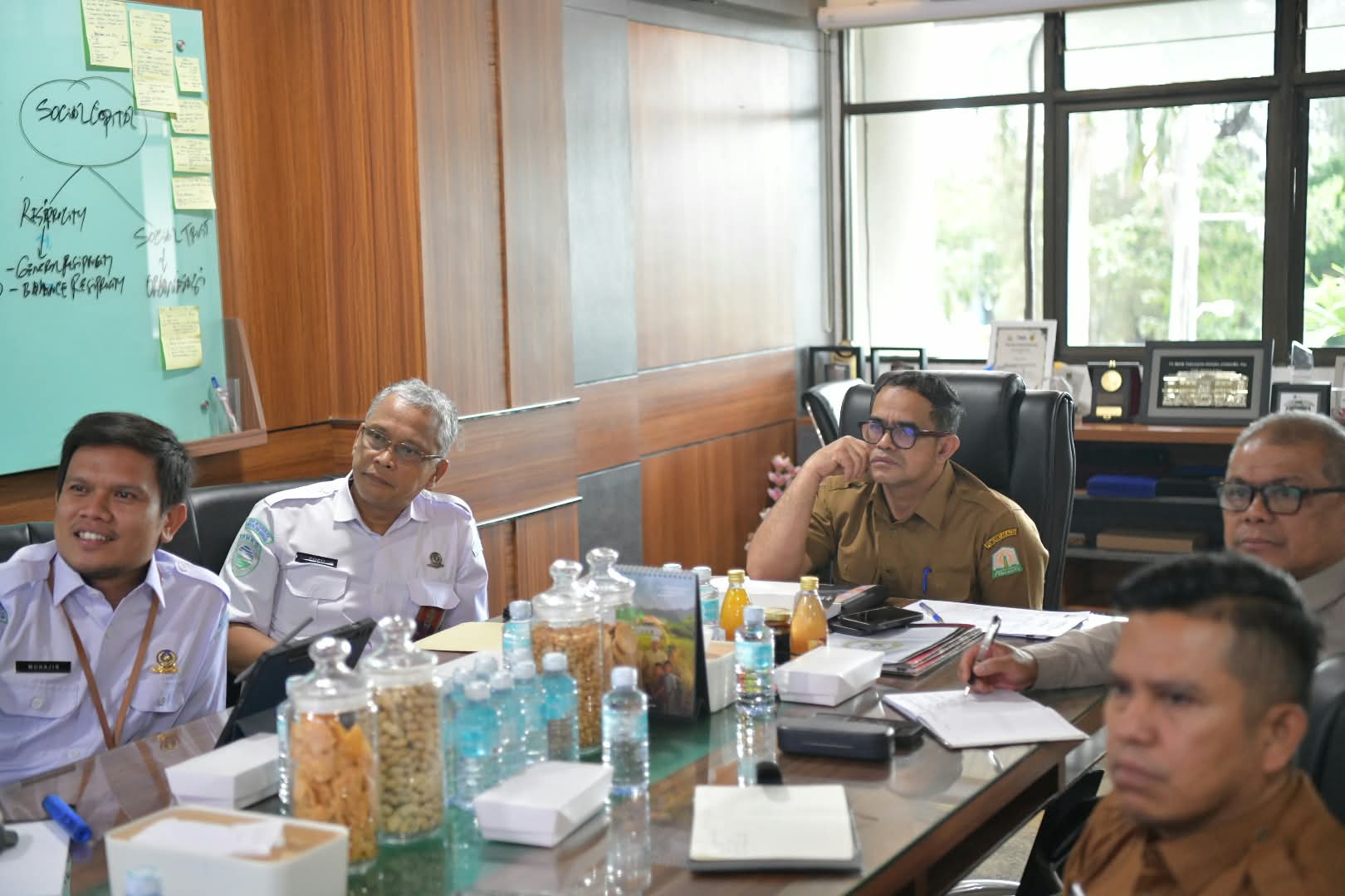 Plt Sekda Aceh Perkuat Sinergi dengan BMKG untuk Kesiapsiagaan Bencana