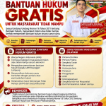 TIDAR Lampung Buka Bantuan Hukum Gratis untuk Warga Tidak Mampu