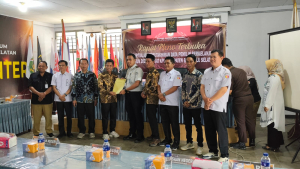 Rutan Kelas IIB Manna Hadiri Rapat Pleno di KPU Kabupaten Bengkulu Selatan