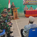 Pasis Seskoad Edukasi Warga Sidokaton tentang Bahaya Karhutla