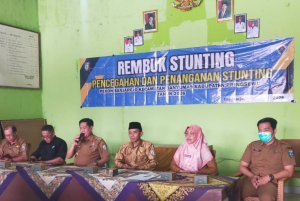 Pekon Banjarejo Gelar Rembuk Stunting, Angka Stunting Dilaporkan Turun 9 Anak