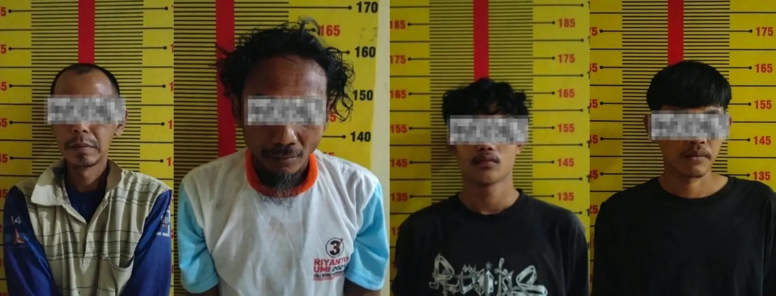 Polisi Gerebek Rumah Diduga Jadi Tempat Pesta Sabu di Pringsewu, Empat Orang Diamankan