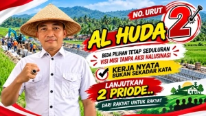 Alhuda Kembali Mencalonkan Diri, Siap Lanjutkan Pembangunan Pekon Ambarawa