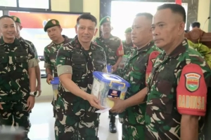 Danrem 043/Gatam Tekankan Babinsa Peka dan TNI Hadir untuk Rakyat
