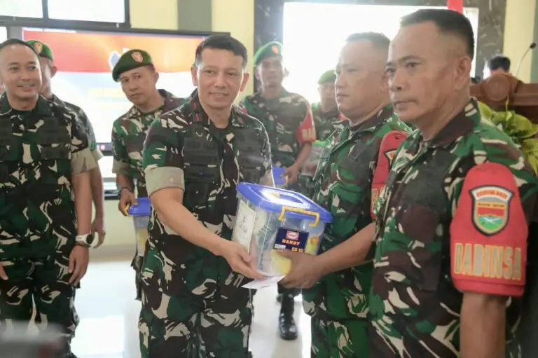 Danrem 043/Gatam Tekankan Babinsa Peka dan TNI Hadir untuk Rakyat