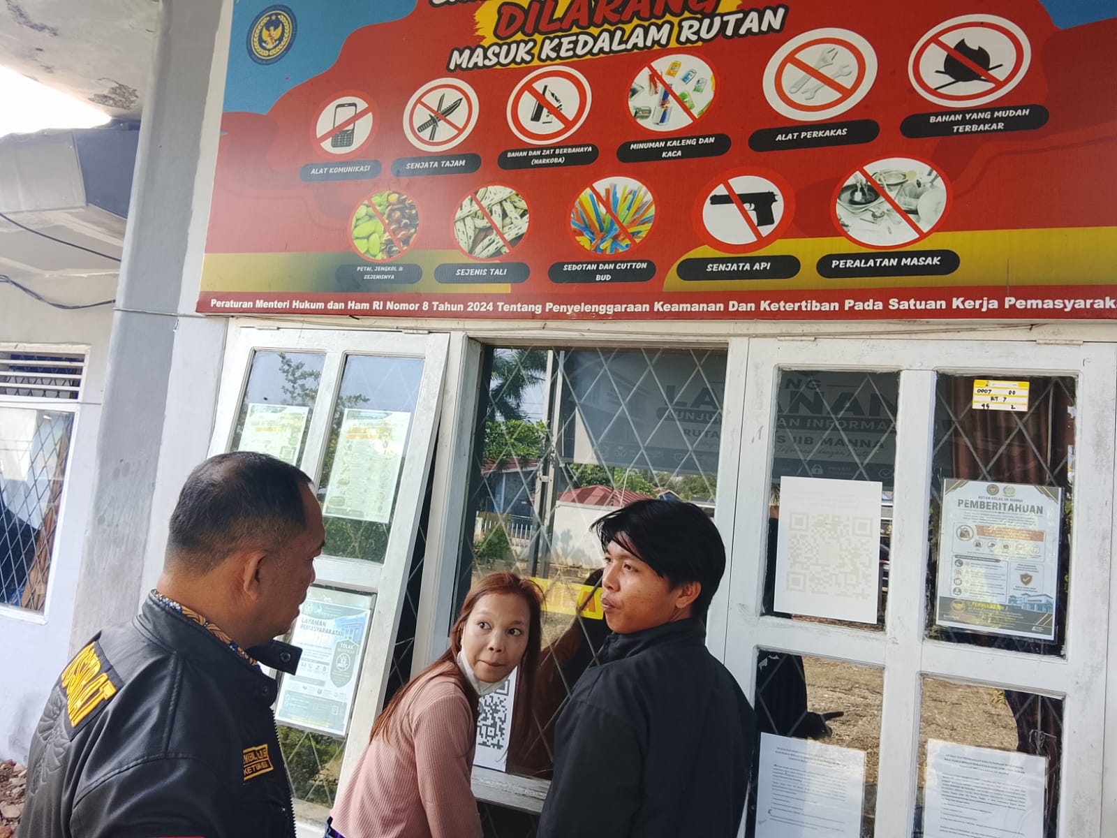 Karutan Manna Monitoring Layanan Kunjungan, Pastikan Bebas Pungutan