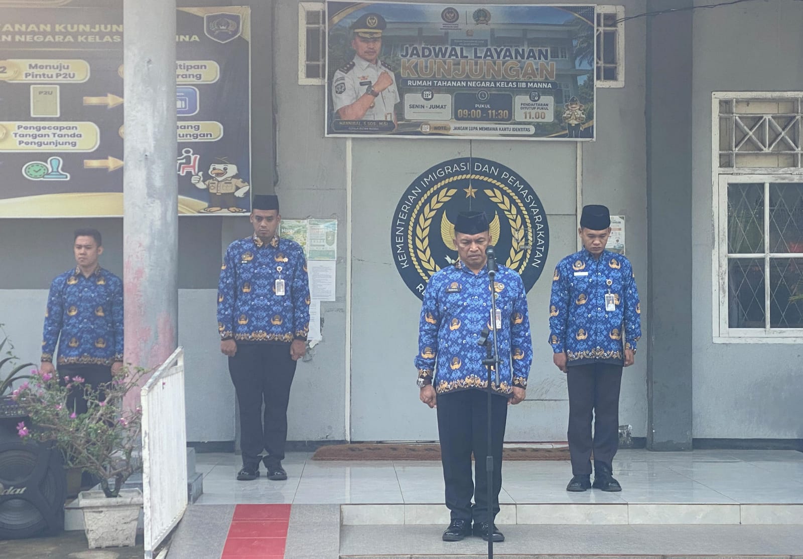 Rutan Kelas IIB Manna Gelar Upacara Peringatan Hari Kesaktian Pancasila 2026 dengan Khidmat