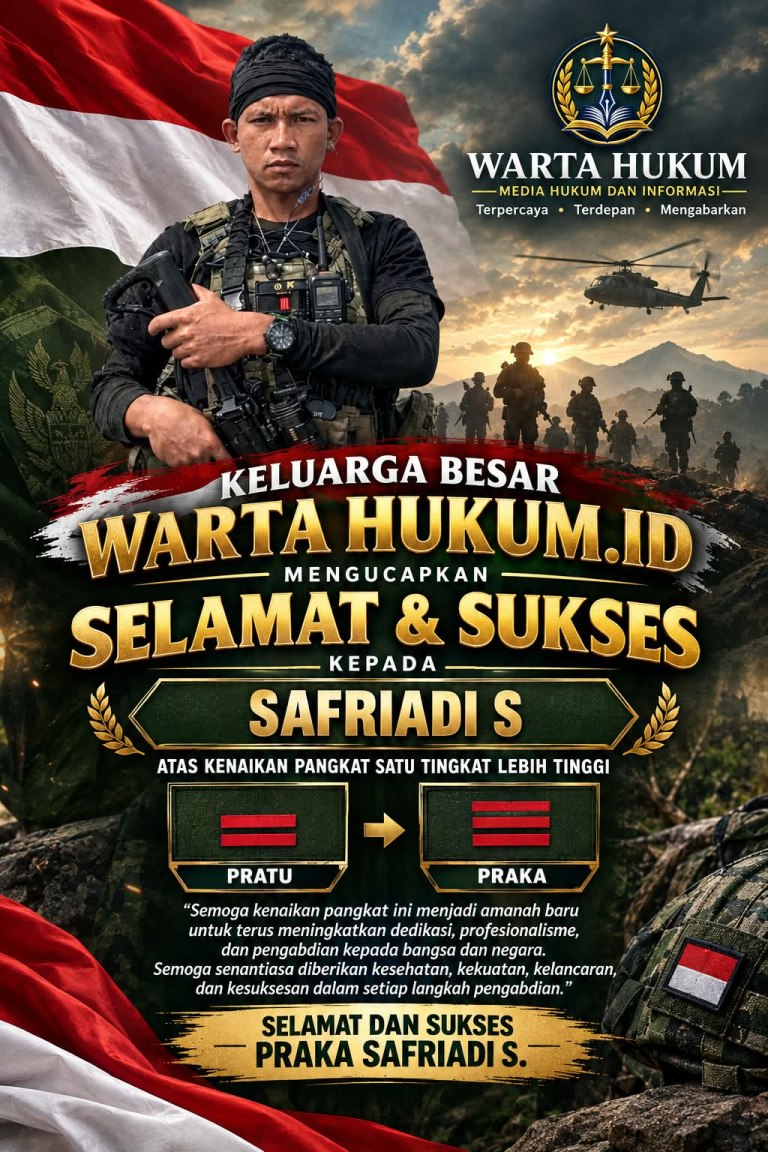 Selangkah Lebih Tinggi, Safriadi S Kini Sandang Pangkat Praka
