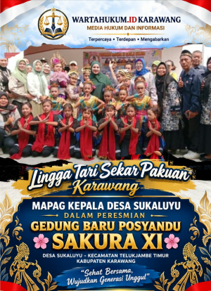Lingga Tari Sekar Pakuan Sambut Kades Sukaluyu