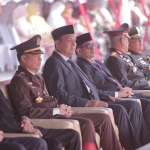 Plt. Sekda Aceh Hadiri Upacara HUT ke-81 TNI di Banda Aceh