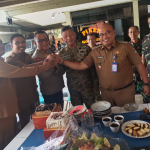 HUT TNI ke-81 Jadi Momentum Perkuat Soliditas TNI-Polri di Pasar Kemis