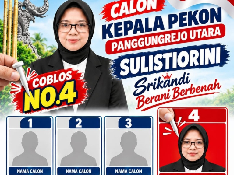 Empat Kandidat Ikuti Pencalonan Kepala Pekon Panggung Rejo Utara