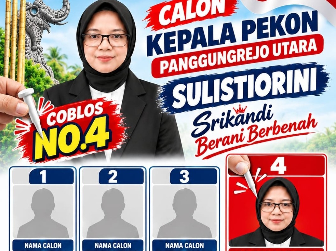 Empat Kandidat Ikuti Pencalonan Kepala Pekon Panggung Rejo Utara