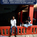 Bincang Malam Rojali Pers & Komunikasi DPD PSI Way Kanan Bersama Nabilla Admin Medsos PSI DPW Lampung