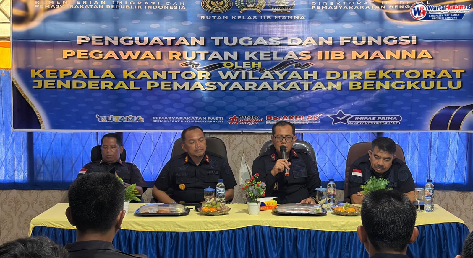 Kenali Tugasnya Pahami Fungsinya, KaRutan Manna Ajak Petugas Dalami Tupoksi Lewat Konten Kreatif