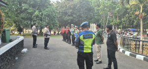 Sipropam Polresta Tangerang Kawal Apel Pengamanan FORKAB ke-1