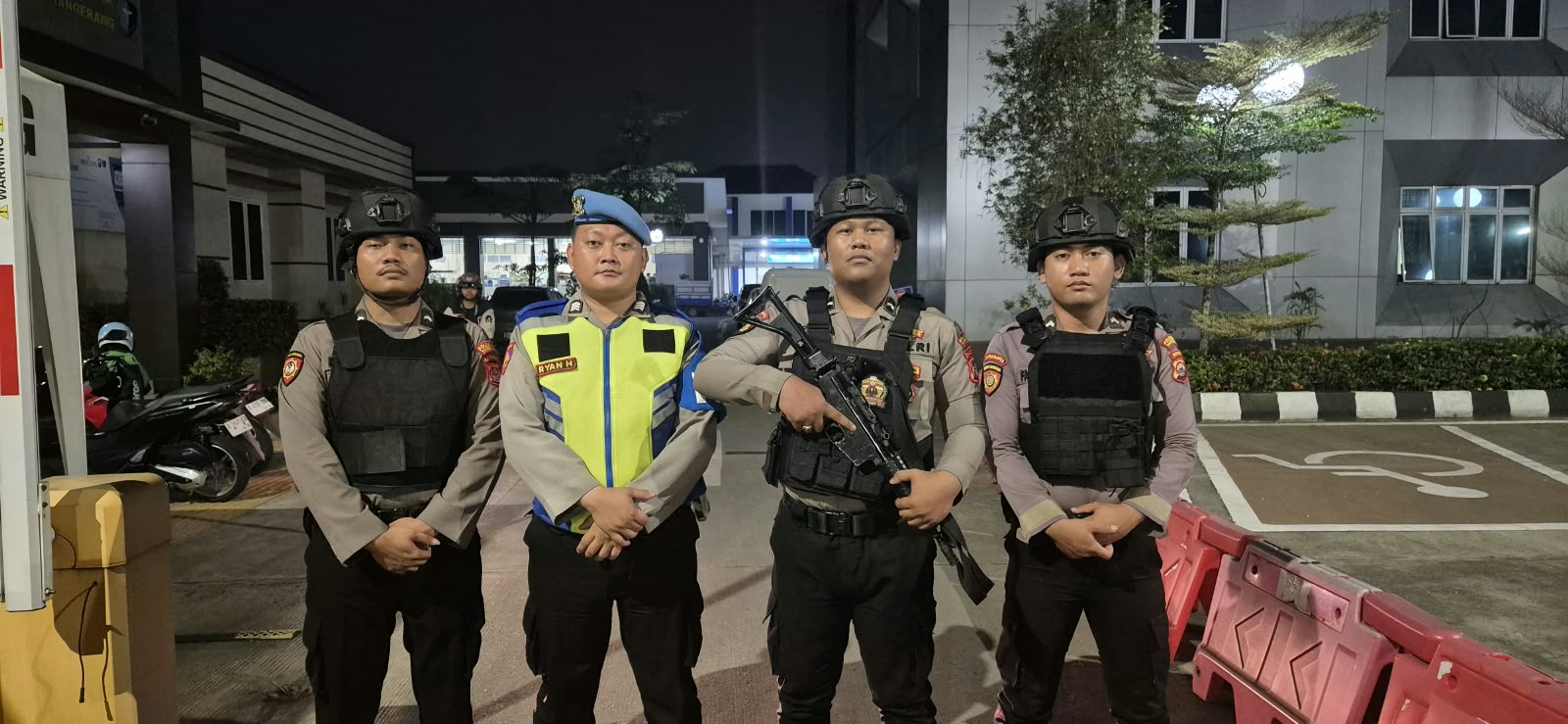 Sipropam Polresta Tangerang Kontrol Piket Samapta dan SPKT