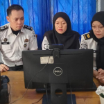 Perkuat Layanan Pembimbingan Kemasyarakatan, Petugas Pos Bapas Rutan Manna Ikuti Zoom Meeting