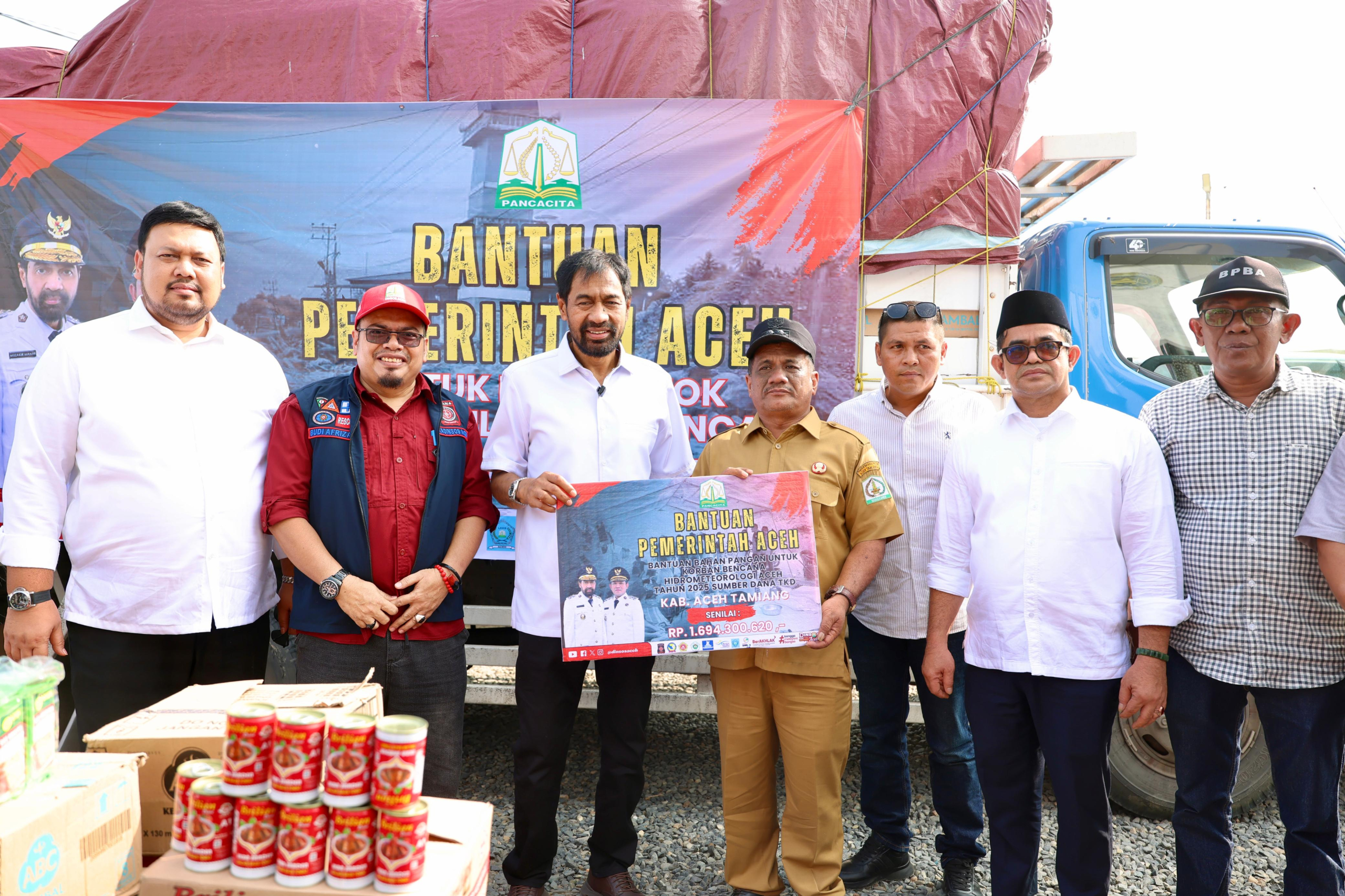 Mualem Tinjau Pemulihan Pascabencana di Aceh Tamiang