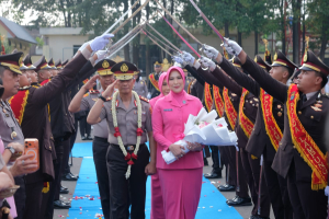 Kapolda Lampung Yustan Alpiani Tekankan Soliditas dan Pelayanan Humanis
