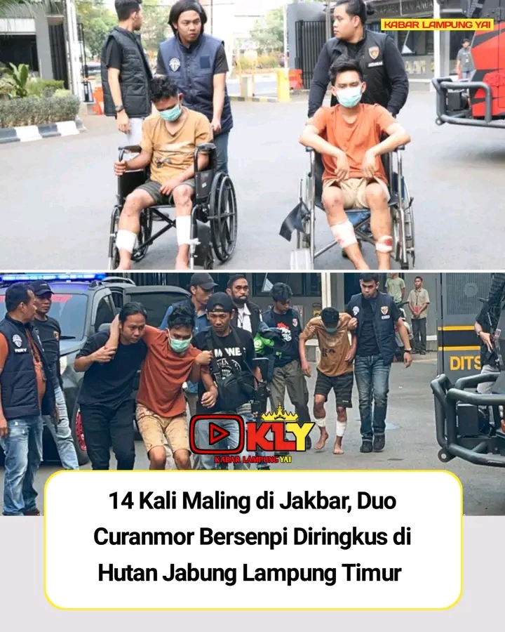 Polisi Tangkap Duo Curanmor di Hutan Lampung Timur, Akui 14 Aksi
