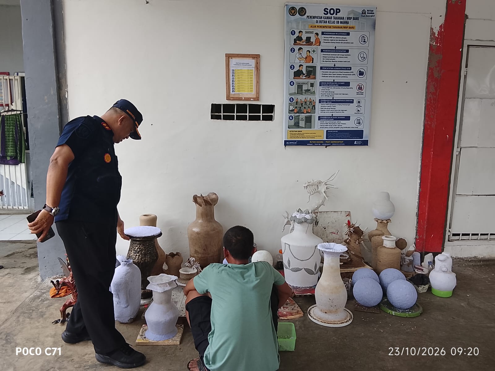 Karutan Manna Hannibal Kontrol Blok Hunian dan Dapur Jamin Hak WBP
