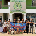 Jumat Berkah, Satreskrim Polres Way Kanan Salurkan Bansos ke Ponpes Miftahul Huda