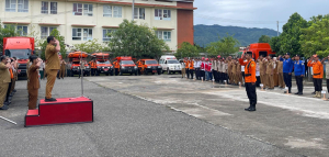 Pj Sekda Aceh Pimpin Apel Kesiapsiagaan Bencana, Antisipasi Puncak Musim Hujan