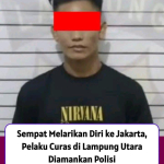 Polsek Sungkai Utara Tangkap Pelaku Curas Rp50 Juta di Batu Nangkop, Buron 4 Tahun dari Jakarta