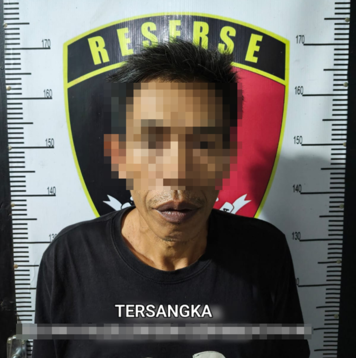 Polsek Gunung Labuhan Bekuk Pria Paruh Baya Terkait Kasus Penggelapan Sepeda Motor