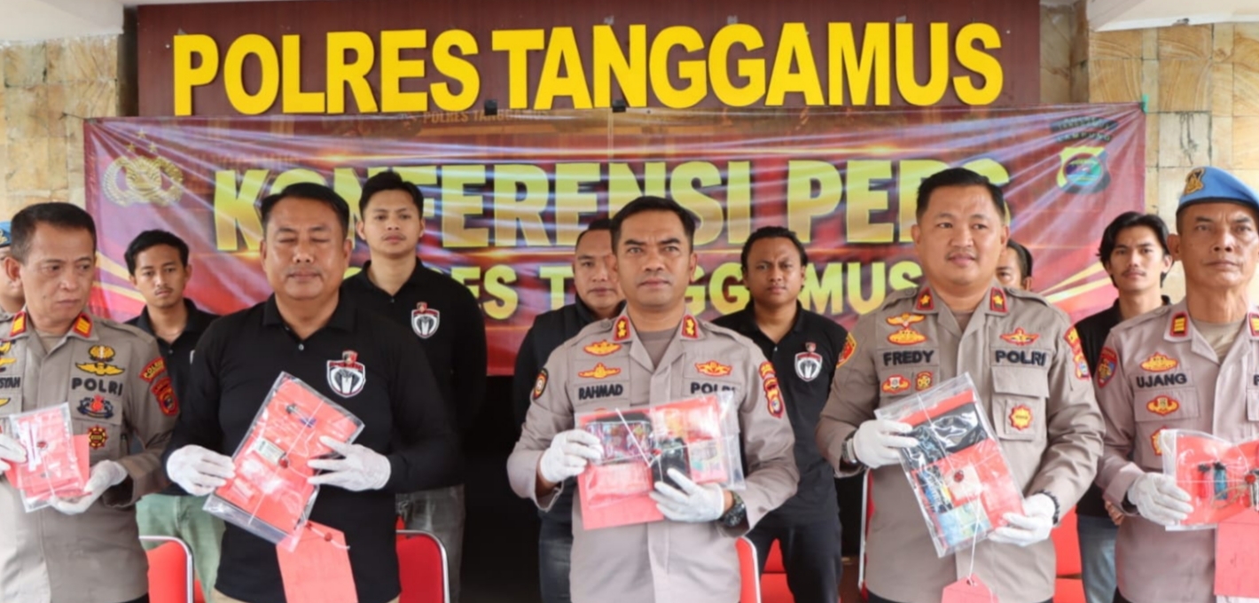 Operasi Antik Krakatau 2026, Polres Tanggamus Ungkap 25 Kasus Narkotika dan Amankan 27 Tersangka