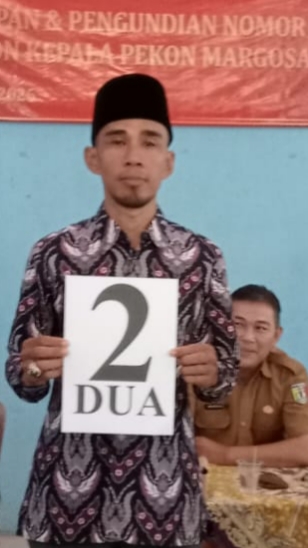 Nurhadi Nomor Urut 2 Pilkakon Margosari, Serahkan Pilihan kepada Masyarakat