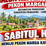 Mohon do’a dan dukungannya Sabiltul Haris Maju sebagai Calon Kepala Pekon Margakaya Nomor Urut 4,