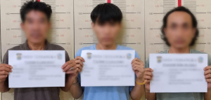 Satresnarkoba Polres Tanggamus Tangkap Tiga Orang Dalam Penggerebekan Dugaan Peredaran Sabu di Gisting